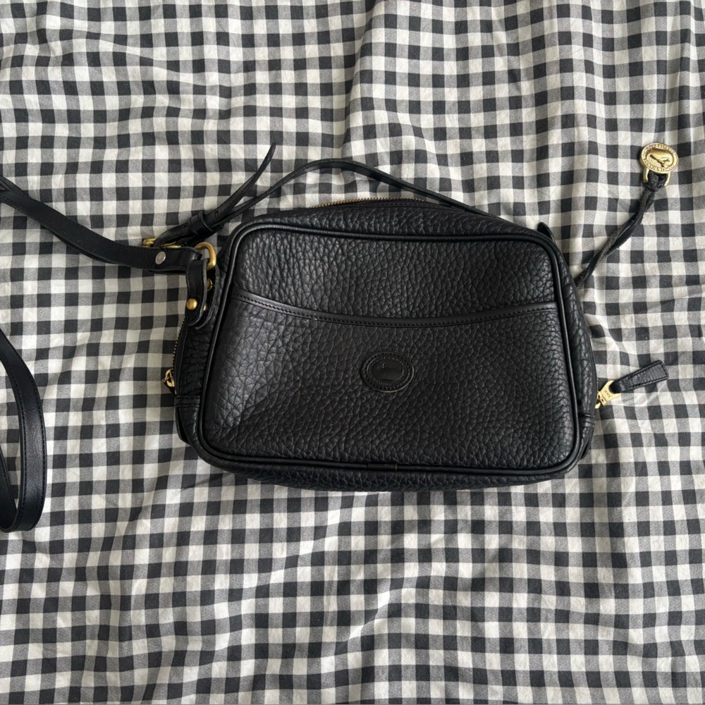 Dooney & Bourke Black Leather Crossbody Bag